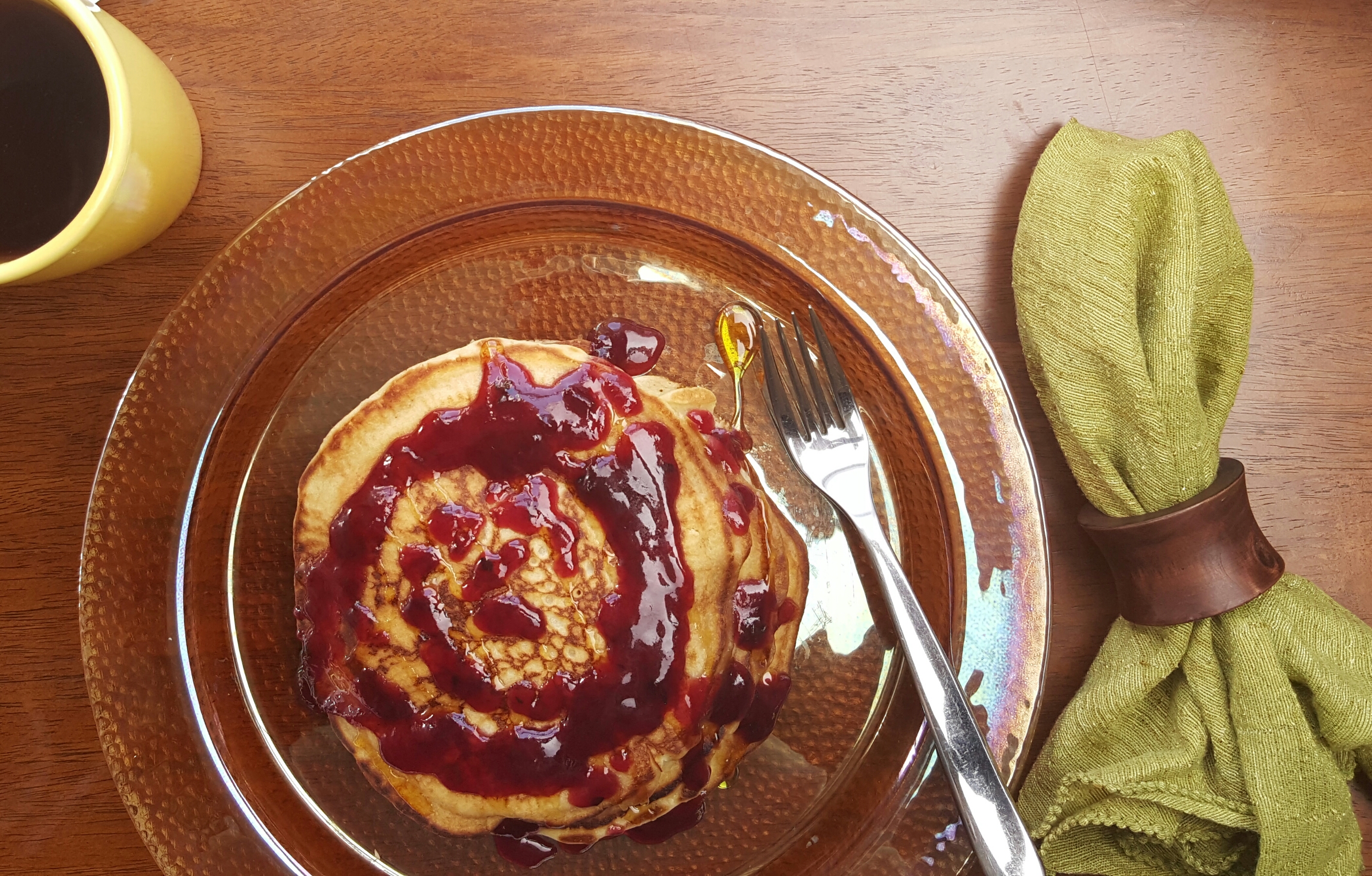 Coconut Milk Pancakes