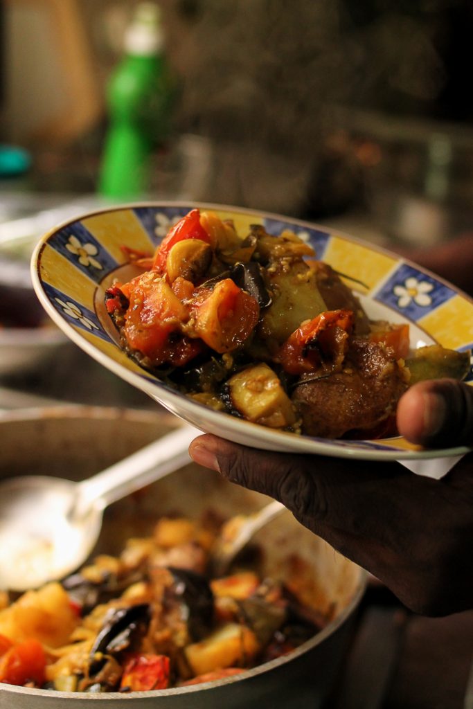 Baidawi's Jamie Oliver-inspired dish.