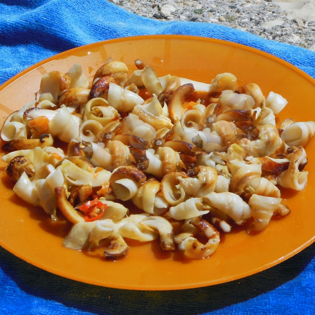 Haitian Foods - Lambi Boucane