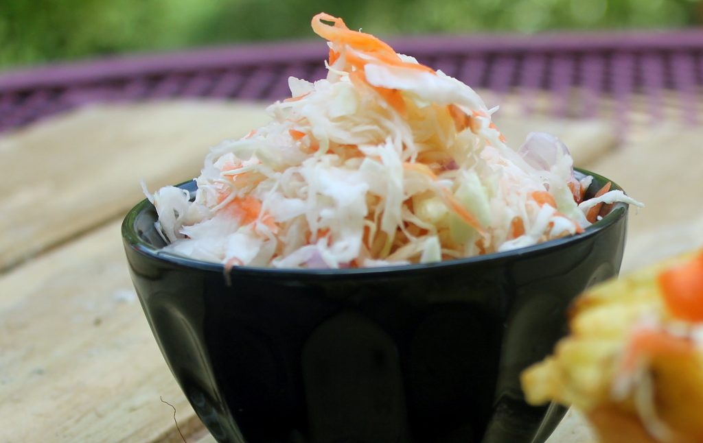 Haitian foods - Spicy Pickled Slaw)