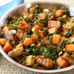 Tempeh, Kale, and Sweet Potato Skillet