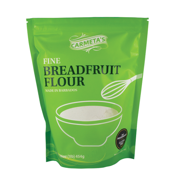 Carmeta's Breadfruit Flour (Fine), 1 Lb